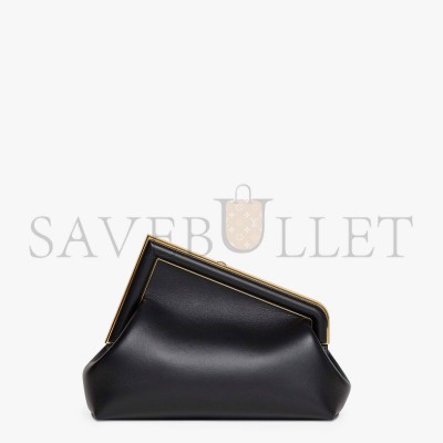 FENDI FIRST MIDI - BLACK LEATHER BAG 8BP137ABVEF0KUR (32.5*23.5*15cm) FENDI FIRST MIDI - BLACK LEATHER BAG 8BP137ABVEF0KUR (32.5*23.5*15cm)