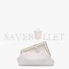 FENDI FIRST SMALL - LIGHT GRAY LEATHER BAG 8BP129ABVEF1C76 (26*18*9.5cm)