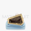 FENDI FIRST MEDIUM - LIGHT BLUE LEATHER BAG 8BP127ABVEF1993 (32.5*23.5*15cm) FENDI FIRST MEDIUM - LIGHT BLUE LEATHER BAG 8BP127ABVEF1993 (32.5*23.5*15cm)