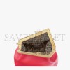 FENDI FIRST MEDIUM - FUCHSIA LEATHER BAG 8BP127ABVEF1HB7 (32.5*23.5*15cm)