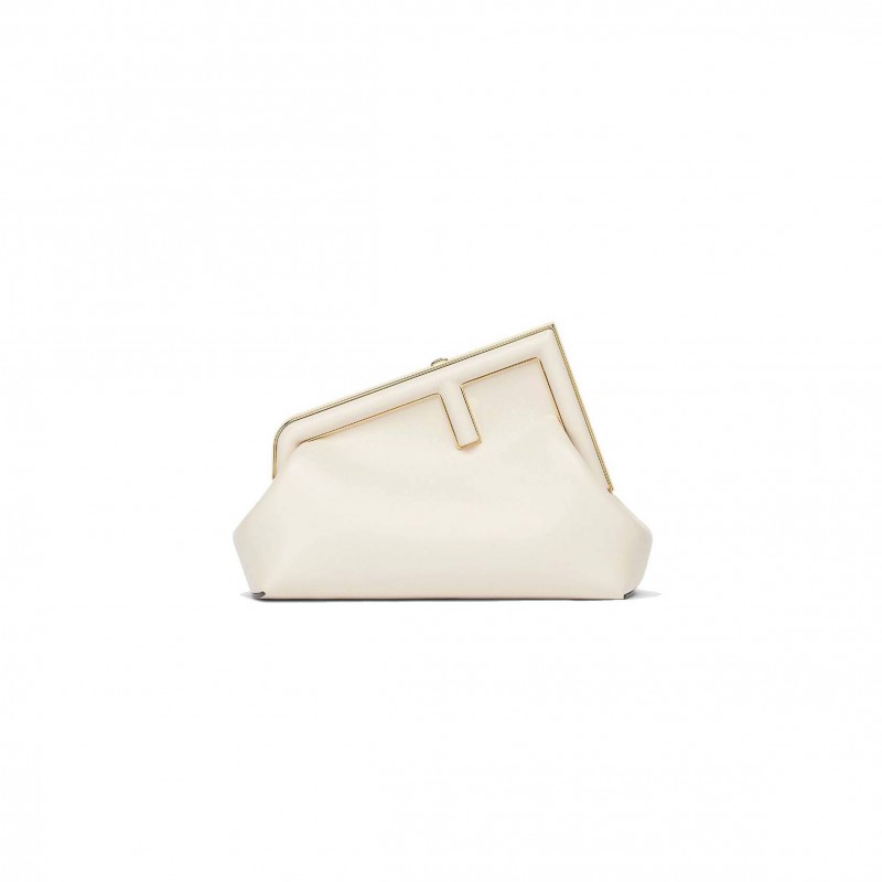FENDI FIRST SMALL - CAMELLIA LEATHER BAG 8BP129ABVEF0VWM (26*18*9.5cm) FENDI FIRST SMALL - CAMELLIA LEATHER BAG 8BP129ABVEF0VWM (26*18*9.5cm)