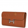 HERMES CONSTANCE WALLET TO GO GOLD EPSOM PALLADIUM HARDWARE (20*11*4cm) HERMES CONSTANCE WALLET TO GO GOLD EPSOM PALLADIUM HARDWARE (20*11*4cm)