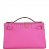 HERMES MINI KELLY POCHETTE MAGNOLIA SWIFT PALLADIUM HARDWARE  (22*14*7cm)