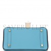 HERMES SPECIAL ORDER (HSS) BIRKIN 25 BLEU DU NORD AND BLEU NUIT TOGO PERMABRASS HARDWARE HANDMADE (25cm) 