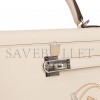 HERMES KELLY RETOURNE 25 IN & OUT NATA SWIFT PALLADIUM HARDWARE HANDMADE(25*17*7cm) HERMES KELLY RETOURNE 25 IN & OUT NATA SWIFT PALLADIUM HARDWARE HANDMADE(25*17*7cm)