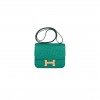 HERMES CONSTANCE 18 VERT VERONE OSTRICH GOLD HARDWARE 39873610481758 (18cm)