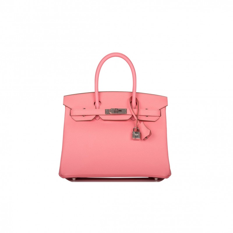 HERMES BIRKIN 30 ROSE CONFETTI EPSOM PALLADIUM HARDWARE (30cm)