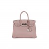 HERMES BIRKIN 30 GLYCINE CLEMENCE PALLADIUM HARDWARE (30cm)