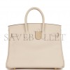 HERMES BIRKIN 25 CRAIE SWIFT GOLD HARDWARE HANDMADE (25cm)