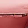 HERMES KELLY RETOURNE 25 ROSE SAKURA SWIFT PALLADIUM HARDWARE HANDMADE (25*17*7cm)