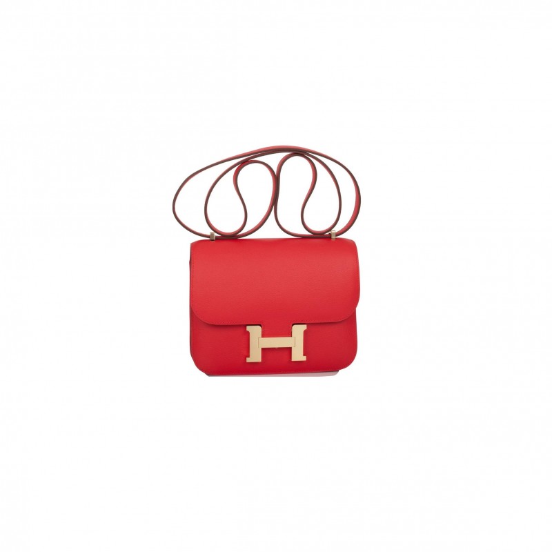 HERMES CONSTANCE 18 ROUGE DE COEUR VERSO EVERCOLOR PERMABRASS HARDWARE 39579900215390 (18cm)