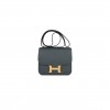 HERMES PRE-LOVED HERMES CONSTANCE 18 BLEU ORAGE EPSOM GOLD HARDWARE (18*16*5cm)