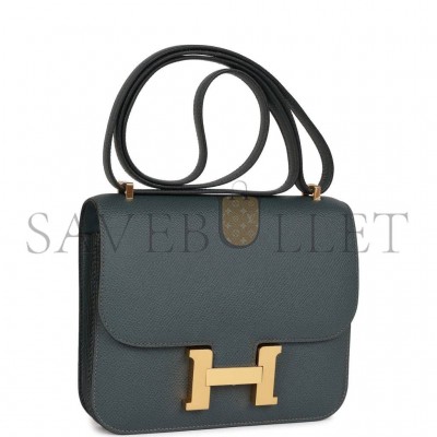 HERMES CONSTANCE 18 EPSOM GOLD HARDWARE (18*15*4cm)