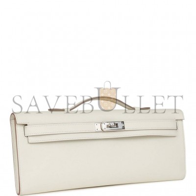 HERMES MASTER KELLY CUT MUSHROOM SWIFT PALLADIUM HARDWARE (30*12*3cm) HERMES MASTER KELLY CUT MUSHROOM SWIFT PALLADIUM HARDWARE (30*12*3cm)