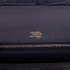 HERMES 2424 BAG 29 BLEU NUIT ALLIGATOR AND TOGO TOUCH PALLADIUM HARDWARE (29*24*15cm)