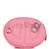 HERMES IN-THE-LOOP BELT BAG ROSE D'ETE VERSO SWIFT PALLADIUM HARDWARE  (19cm)