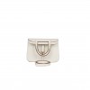 HERMES HALZAN 25 WHITE EVERCOLOR GOLD HARDWARE (25cm)