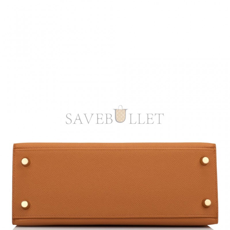 HERMES SPECIAL ORDER (HSS) KELLY SELLIER 25 GOLD AND APRICOT EPSOM GOLD HARDWARE HANDMADE (25*17*7cm) HERMES SPECIAL ORDER (HSS) KELLY SELLIER 25 GOLD AND APRICOT EPSOM GOLD HARDWARE HANDMADE (25*17*7cm)