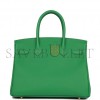 HERMES BIRKIN 30 CACTUS EPSOM GOLD HARDWARE (30cm)