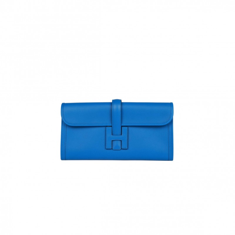 HERMES JIGE ELAN 29 BLEU ZELLIGE SWIFT (29cm)