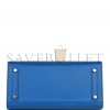 HERMES BIRKIN SELLIER 30 BLEU FRANCE EPSOM PALLADIUM HARDWARE 39822089420894 (30cm)