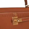 HERMES KELLY RETOURNE 32 GOLD TOGO GOLD HARDWARE  (32*23*10.5cm)