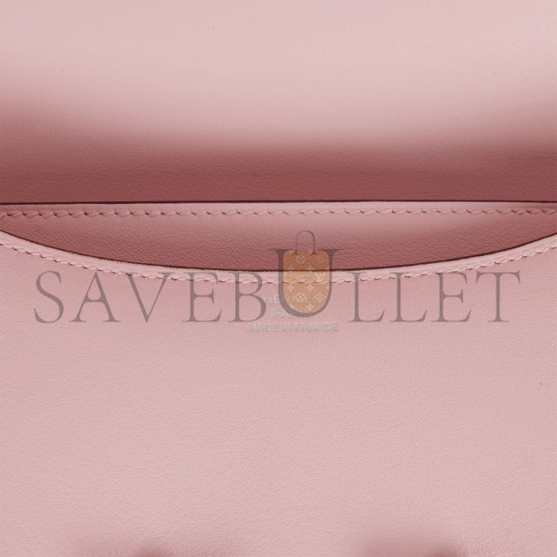 HERMES CONSTANCE 18 ROSE SAKURA SWIFT PALLADIUM HARDWARE 39691674026078 (18cm)