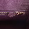 HERMES BIRKIN 25 CASSIS TOGO GOLD HARDWARE  (25cm)