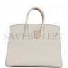 HERMES BIRKIN 35 GRIS PERLE TOGO PALLADIUM HARDWARE 39882110468190 (35cm)