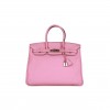 HERMES BIRKIN 35 BUBBLEGUM TOGO PALLADIUM HARDWARE (35cm)