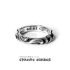 CHROME HEARTS SCROLL BAND RING CHROME HEARTS SCROLL BAND RING