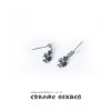 CHROME HEARTS TINY E CH PLUS DROP EARRINGS CHROME HEARTS TINY E CH PLUS DROP EARRINGS