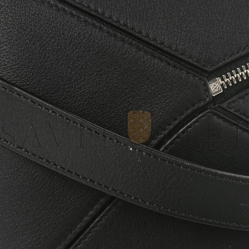 LOEWE CALFSKIN MEDIUM PUZZLE BAG BLACK (29*19.5*14cm) LOEWE CALFSKIN MEDIUM PUZZLE BAG BLACK (29*19.5*14cm)