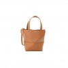 LOEWE SHINY CALFSKIN MINI PUZZLE FOLD TOTE WARM DESERT (20*16*10cm)