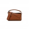 LOEWE CALFSKIN MEDIUM PUZZLE BAG TAN (29*19.5*14cm)