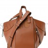 LOEWE CALFSKIN SMALL HAMMOCK SHOULDER BAG TAN (28*25*13cm)