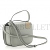 LOEWE SILK CALFSKIN SMALL GOYA BAG GRAY (19*13*6cm)