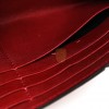 LOEWE CALFSKIN PUZZLE CONTINENTAL WALLET WINE GARNET (19*10*3cm)