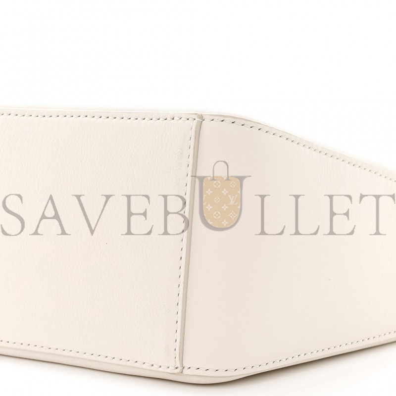 LOEWE CALFSKIN MINI HAMMOCK HOBO SOFT WHITE (17*15*10cm) LOEWE CALFSKIN MINI HAMMOCK HOBO SOFT WHITE (17*15*10cm)