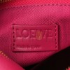 LOEWE SATIN CALFSKIN MONOCHROME SMALL PUZZLE EDGE BAG RUBY RED GLAZE (24*16.5*10.5cm) 