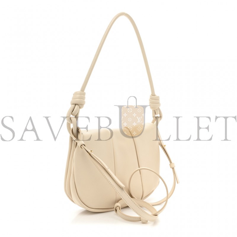 LOEWE SHINY NAPPA CALFSKIN PASEO SATCHEL ANGORA (24*18*6cm)