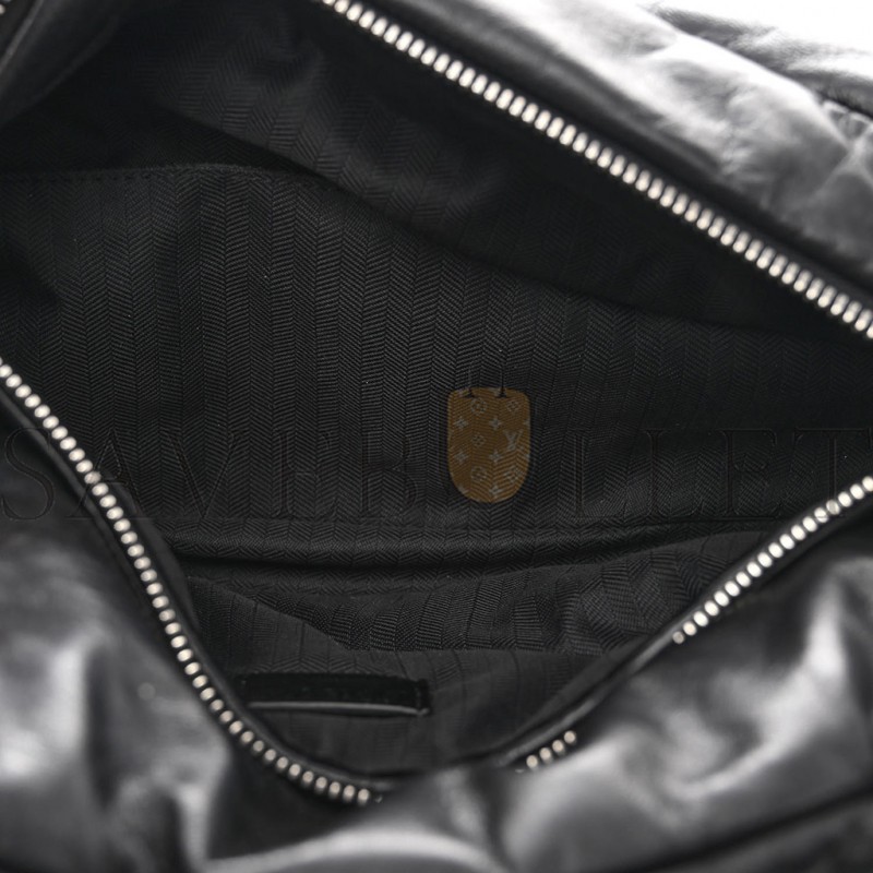 LOEWE SHINY NAPPA PUFFER PUZZLE HOBO BLACK (28*13*10cm) LOEWE SHINY NAPPA PUFFER PUZZLE HOBO BLACK (28*13*10cm)