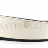 LOEWE SOFT CALFSKIN HEEL BAG BLACK SOFT WHITE (18*15*4cm)