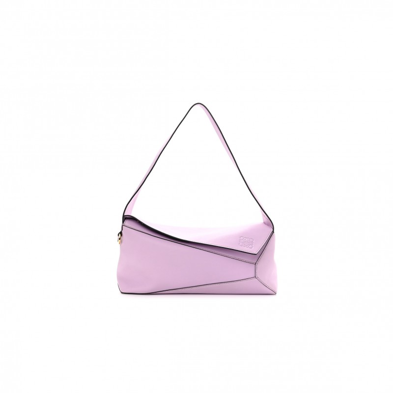 LOEWE CALFSKIN PUZZLE HOBO BLOOM ORCHID (29*13*10cm)