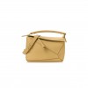 LOEWE CALFSKIN SMALL PUZZLE BAG DARK BUTTER (24*16.5*10.5cm)