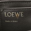 LOEWE LAMBSKIN GOYA PUFFER BAG DARK CHOCOLATE (23*17*8cm)