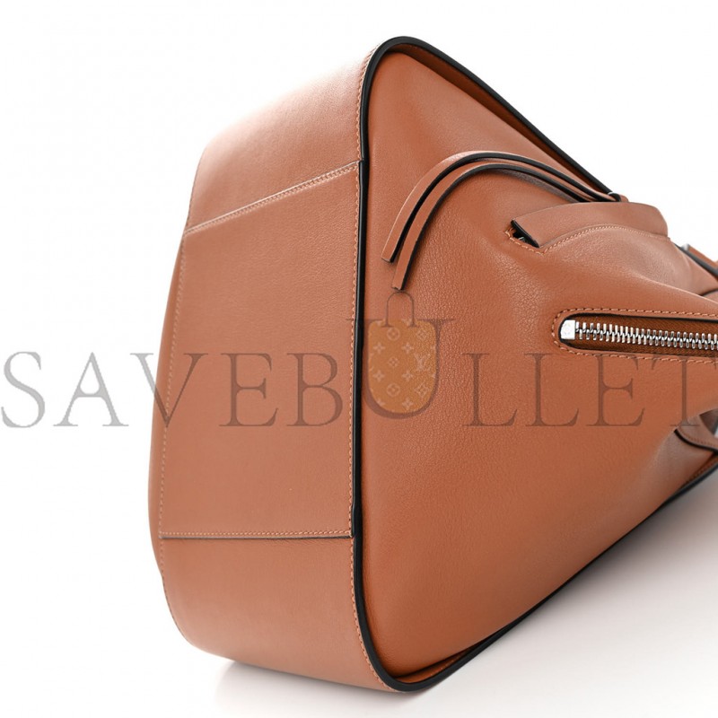 LOEWE CALFSKIN SMALL HAMMOCK SHOULDER BAG TAN (29*23*13cm)