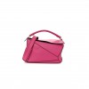 LOEWE CALFSKIN MEDIUM PUZZLE BAG FUCHSIA (29*18*12cm)