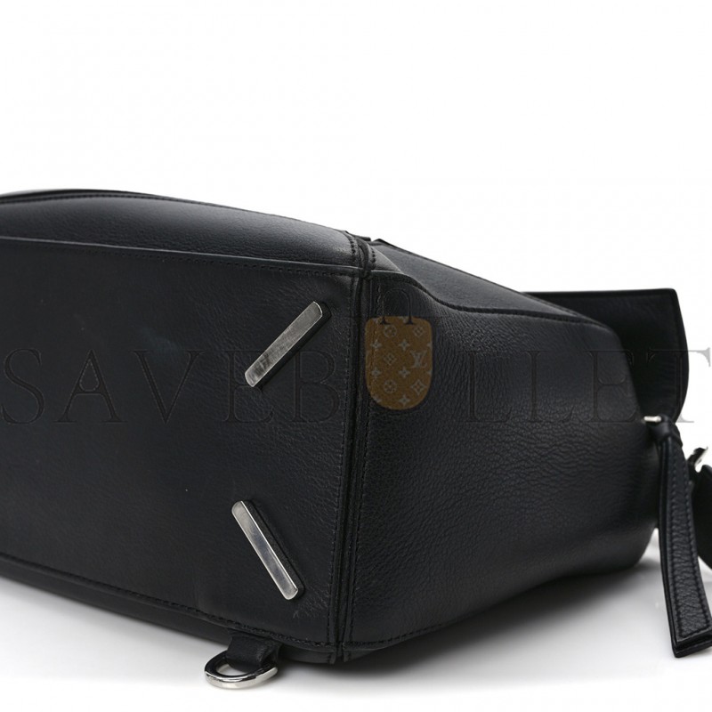 LOEWE CALFSKIN MEDIUM PUZZLE BAG BLACK (29*19.5*14cm)