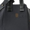 LOEWE CALFSKIN MEDIUM HAMMOCK SHOULDER BAG BLACK (33*31*17cm) LOEWE CALFSKIN MEDIUM HAMMOCK SHOULDER BAG BLACK (33*31*17cm)